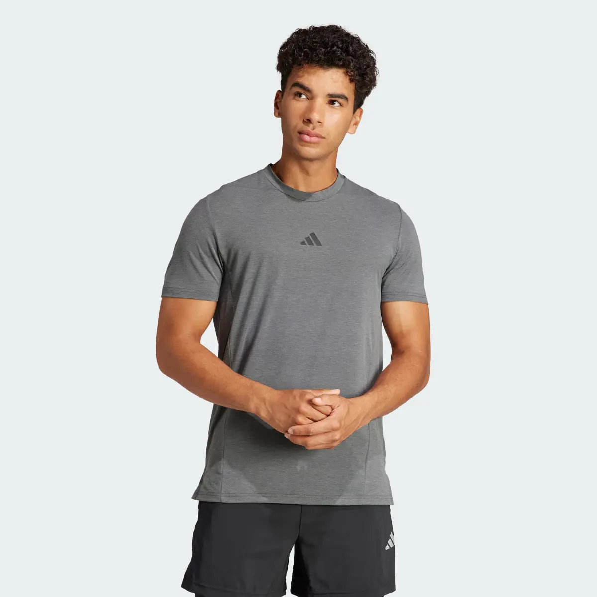 Adidas T-shirt Designed for Training Workout. 2
