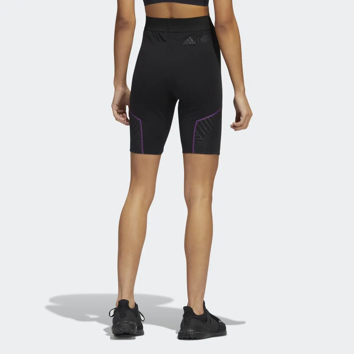 Adidas Shorts de Ciclismo Pantera Negra Estampados. 2