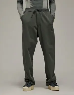 Adidas Pantalon droit en molleton de coton bio Y-3