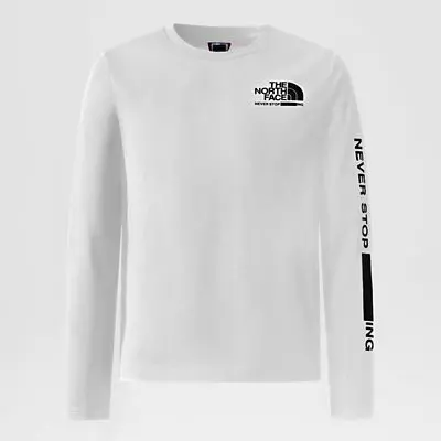 The North Face Teens&#39; Graphic Long-Sleeve T-Shirt. 1