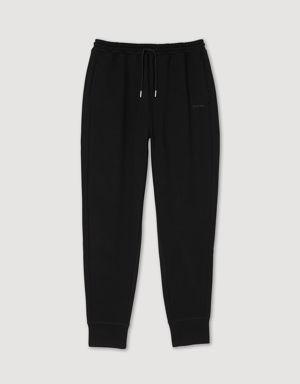 Knitted jogging bottoms