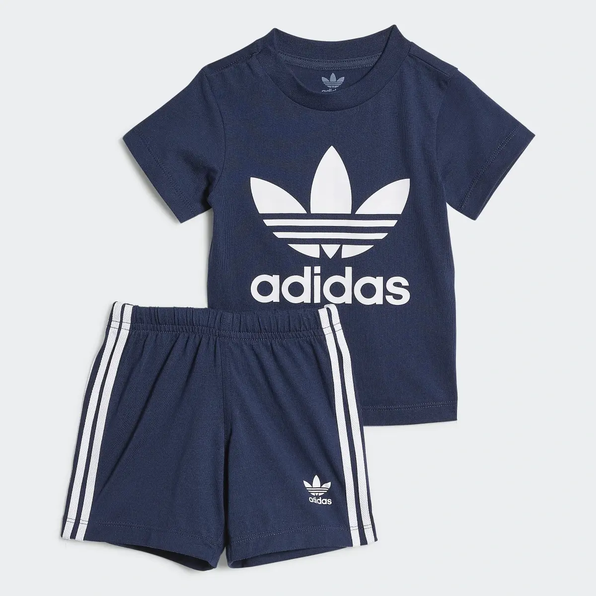 Adidas Trefoil Shorts Tee Set. 1