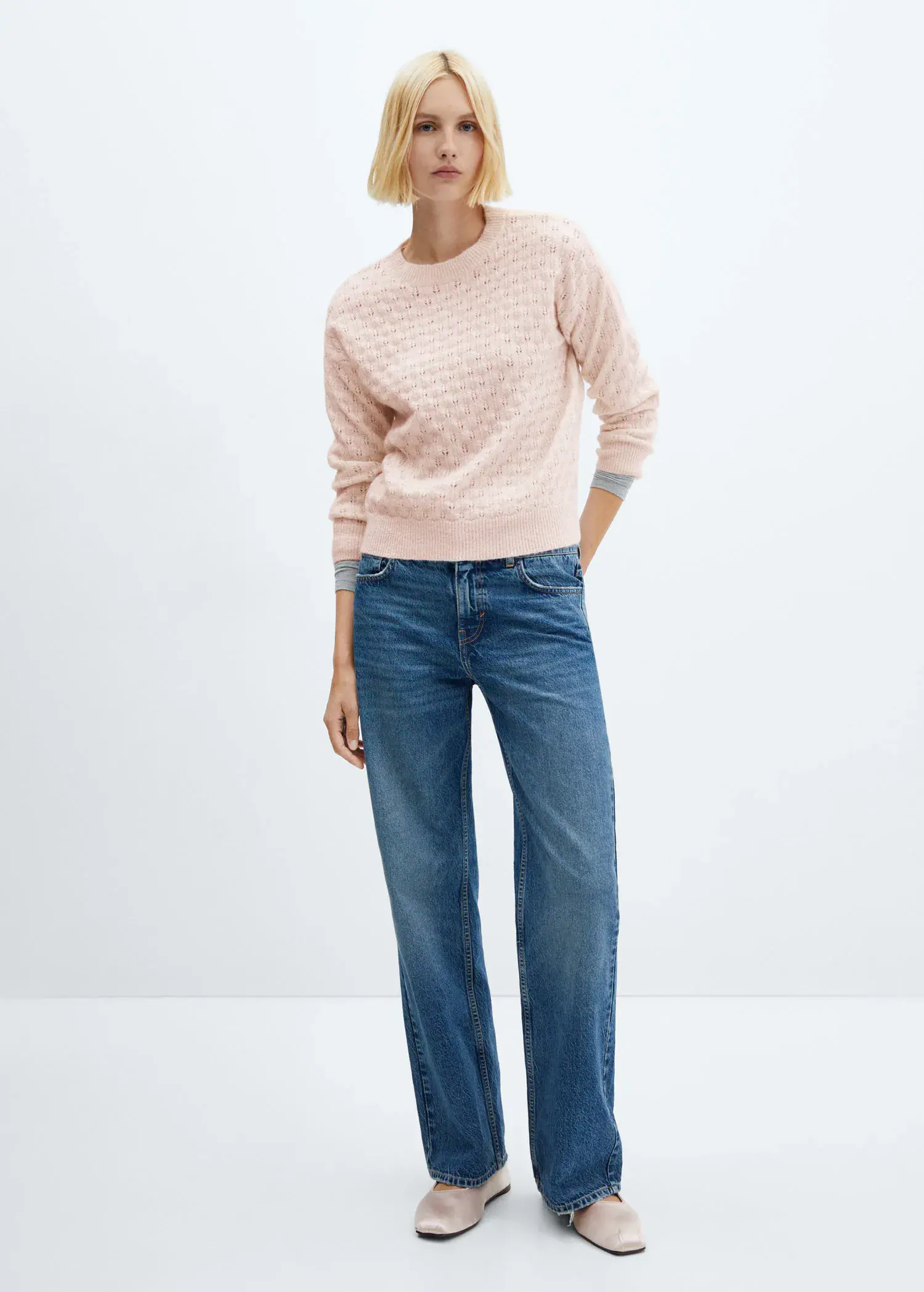 Mango Sweater with lurex details . 2
