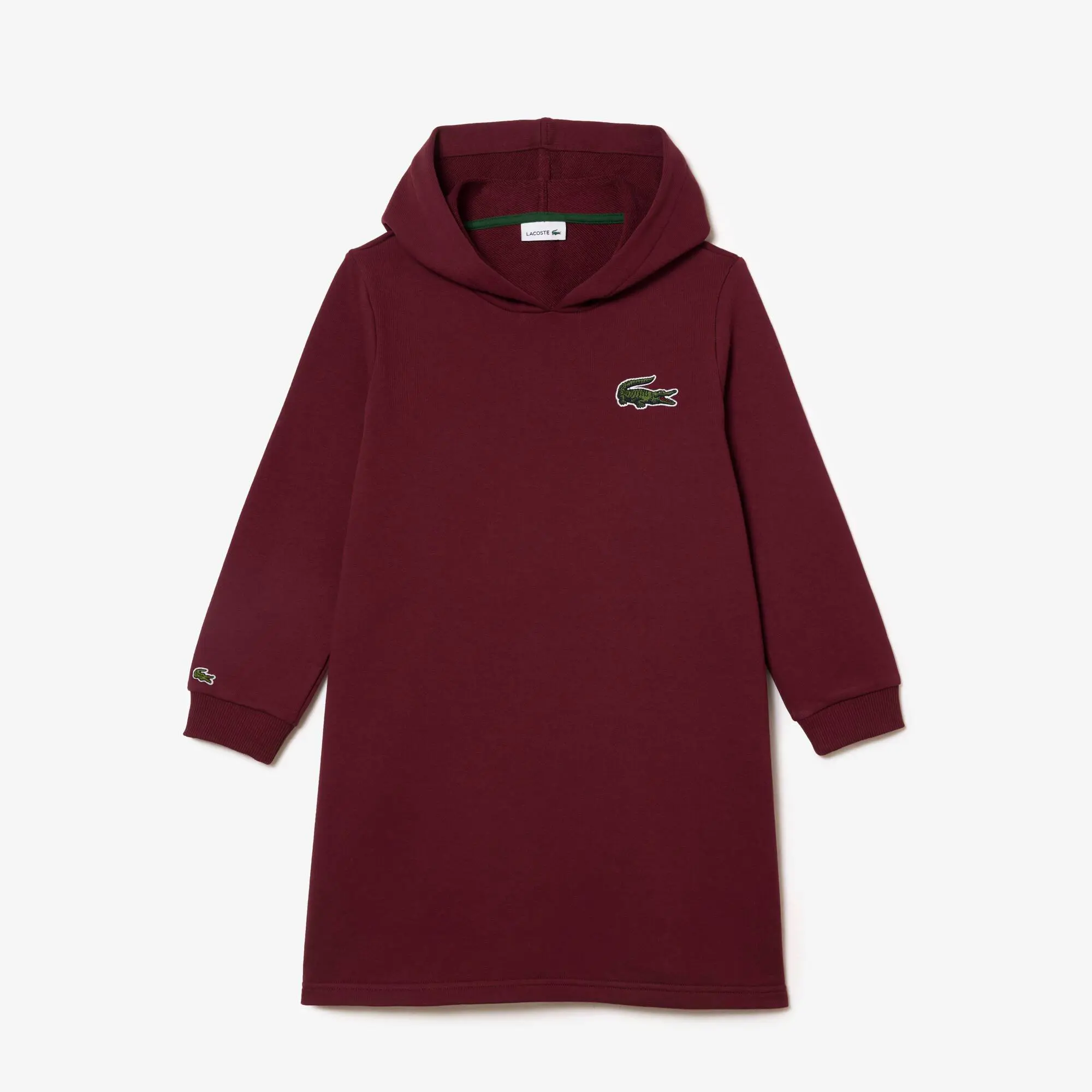 Lacoste Vestito in felpa di cotone con cappuccio. 2