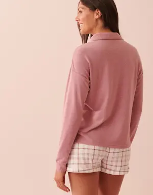 Soft Knit Long Sleeve Shirt