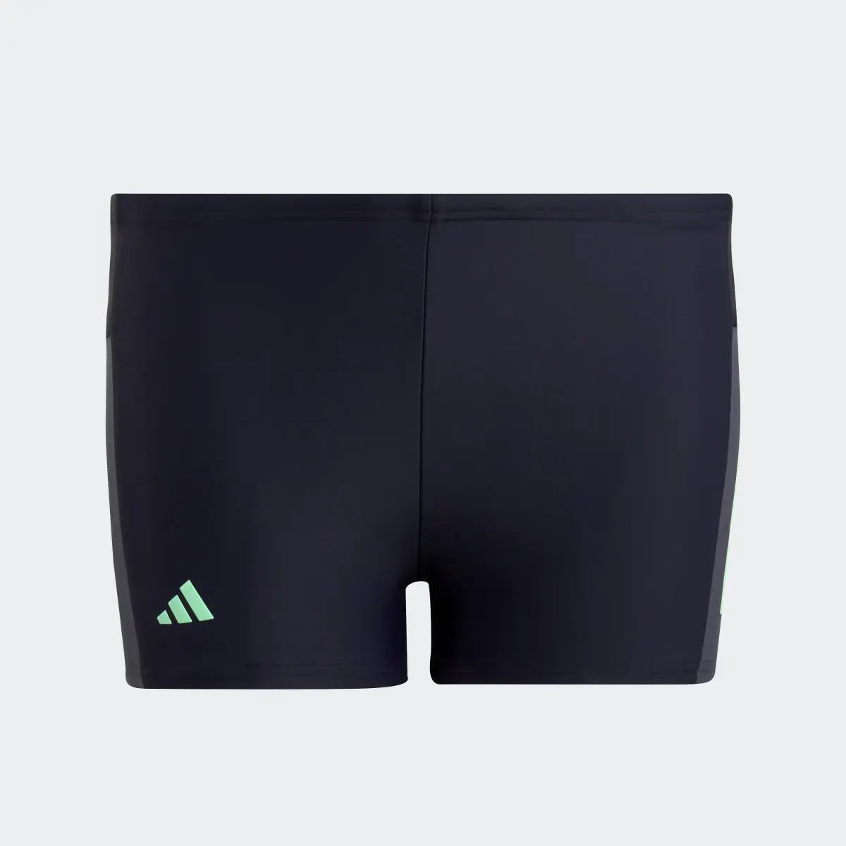 Adidas Colourblock 3-Streifen Boxer-Badehose. 1