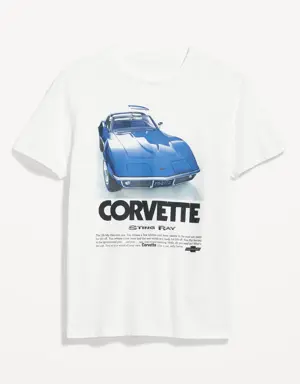 Chevrolet™ Corvette™ Gender-Neutral T-Shirt for Adults white