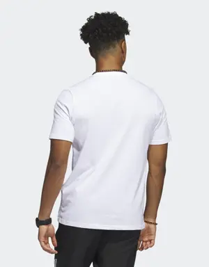Adidas Playera con Bolsillo Change Through Sports Estampada. 3