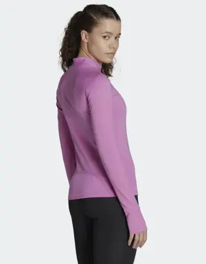 Adidas Haut d'entraînement chaud à manches longues Techfit AEROREADY. 3 Adidas Haut d'entraînement chaud à manches longues Techfit AEROREADY. 3