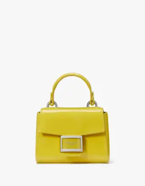 Katy Patent Leather Micro Crossbody