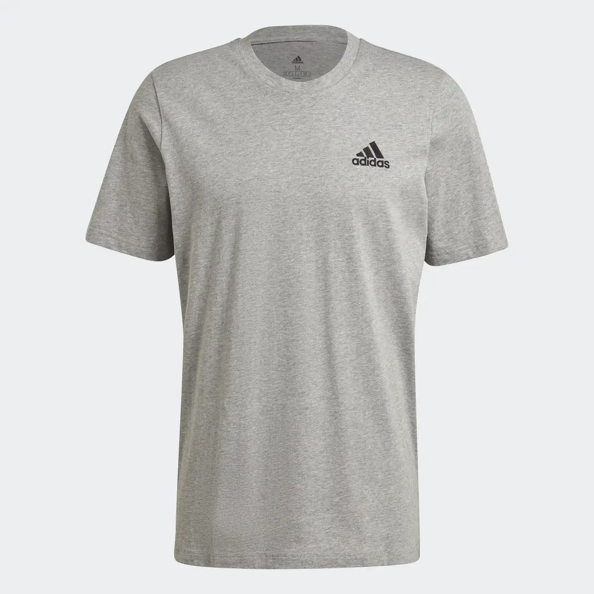 Adidas Essentials Embroidered Small Logo Tee. 1