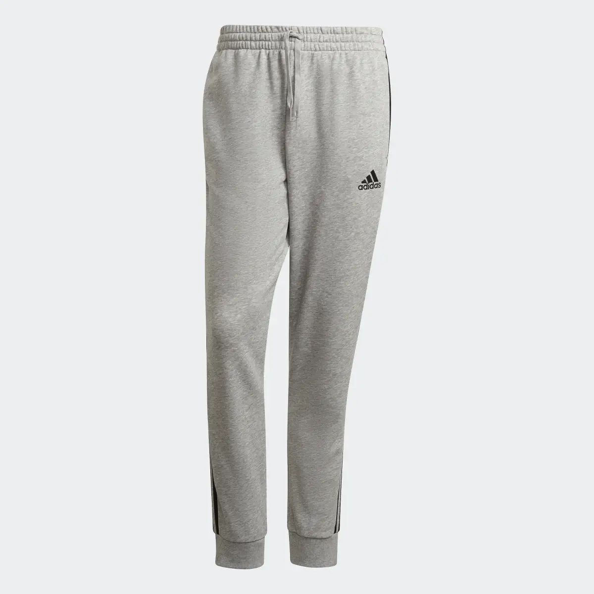 Adidas Pantalon Essentials French Terry Tapered Cuff 3-Stripes. 1