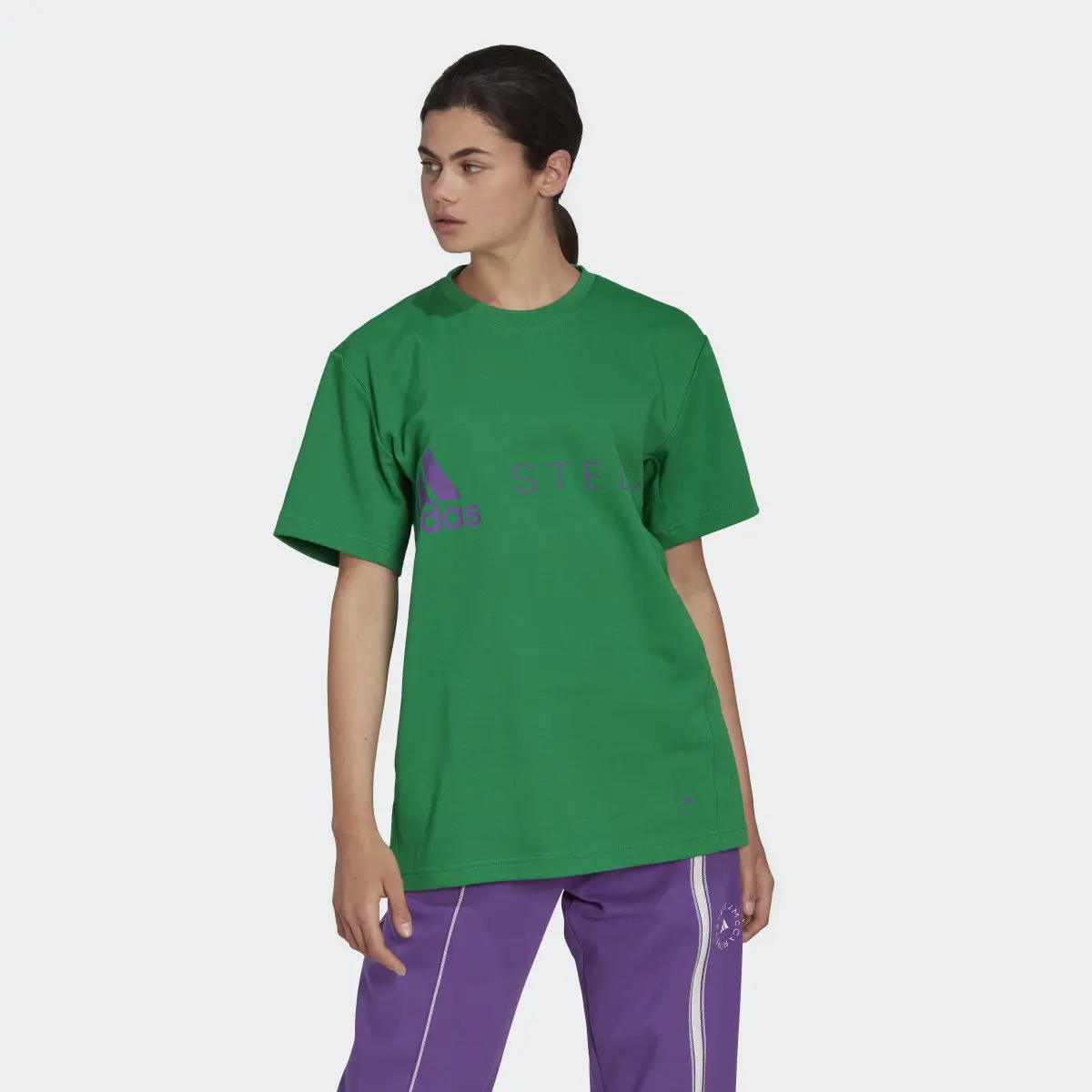 Adidas by Stella McCartney Logo T-Shirt. 2