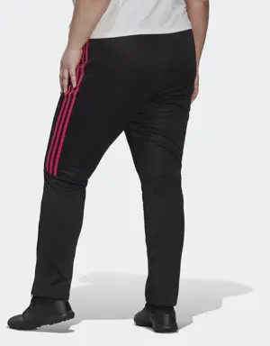 AEROREADY Sereno Cut 3-Stripes Slim Tapered Pants (Plus Size)