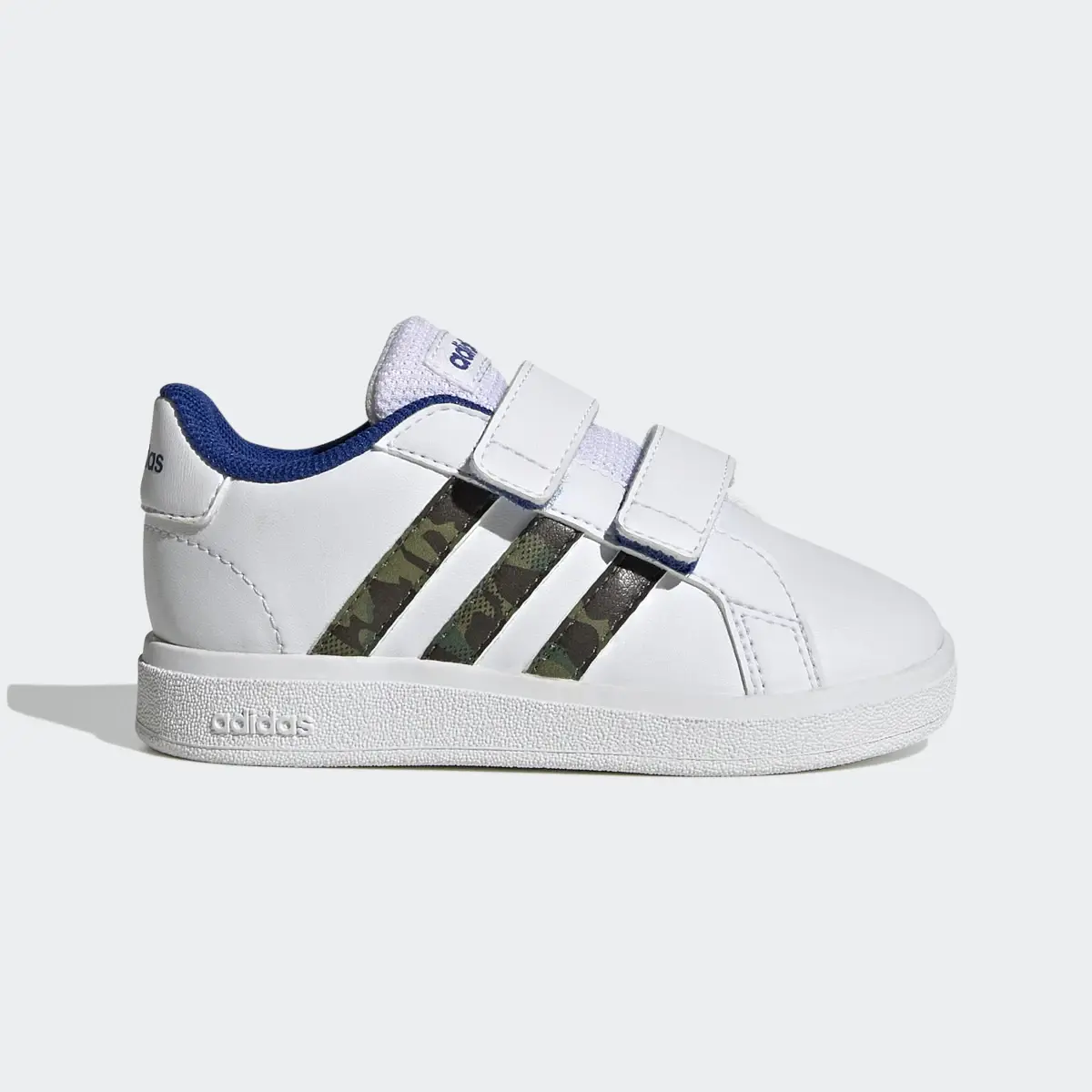 Adidas Grand Court Lifestyle Hook and Loop Shoes. 2