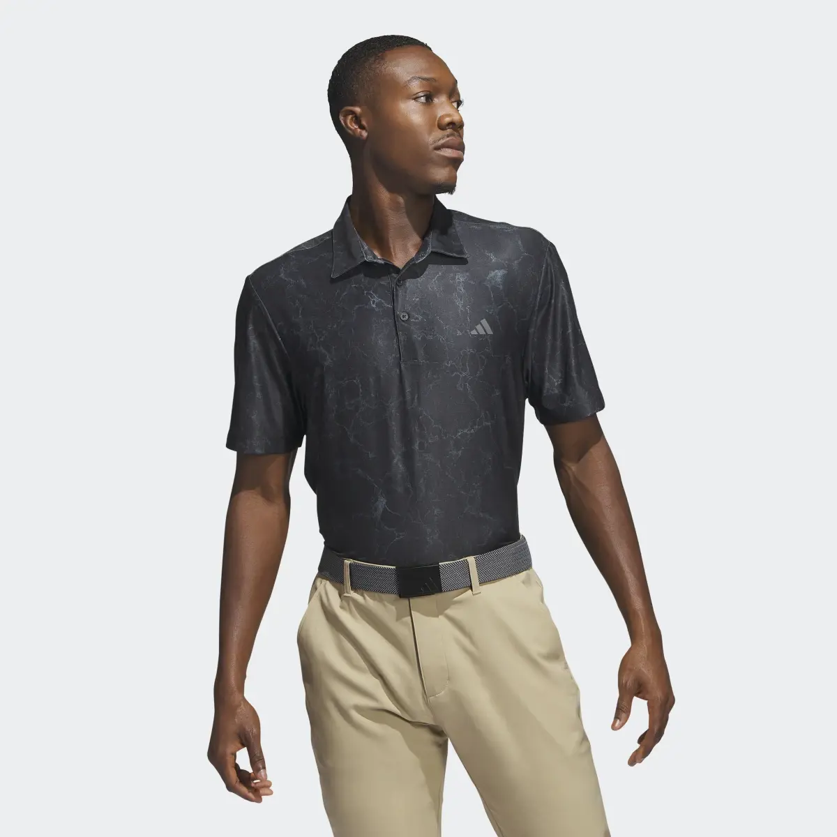 Adidas Ultimate365 Print Golf Polo Shirt. 2