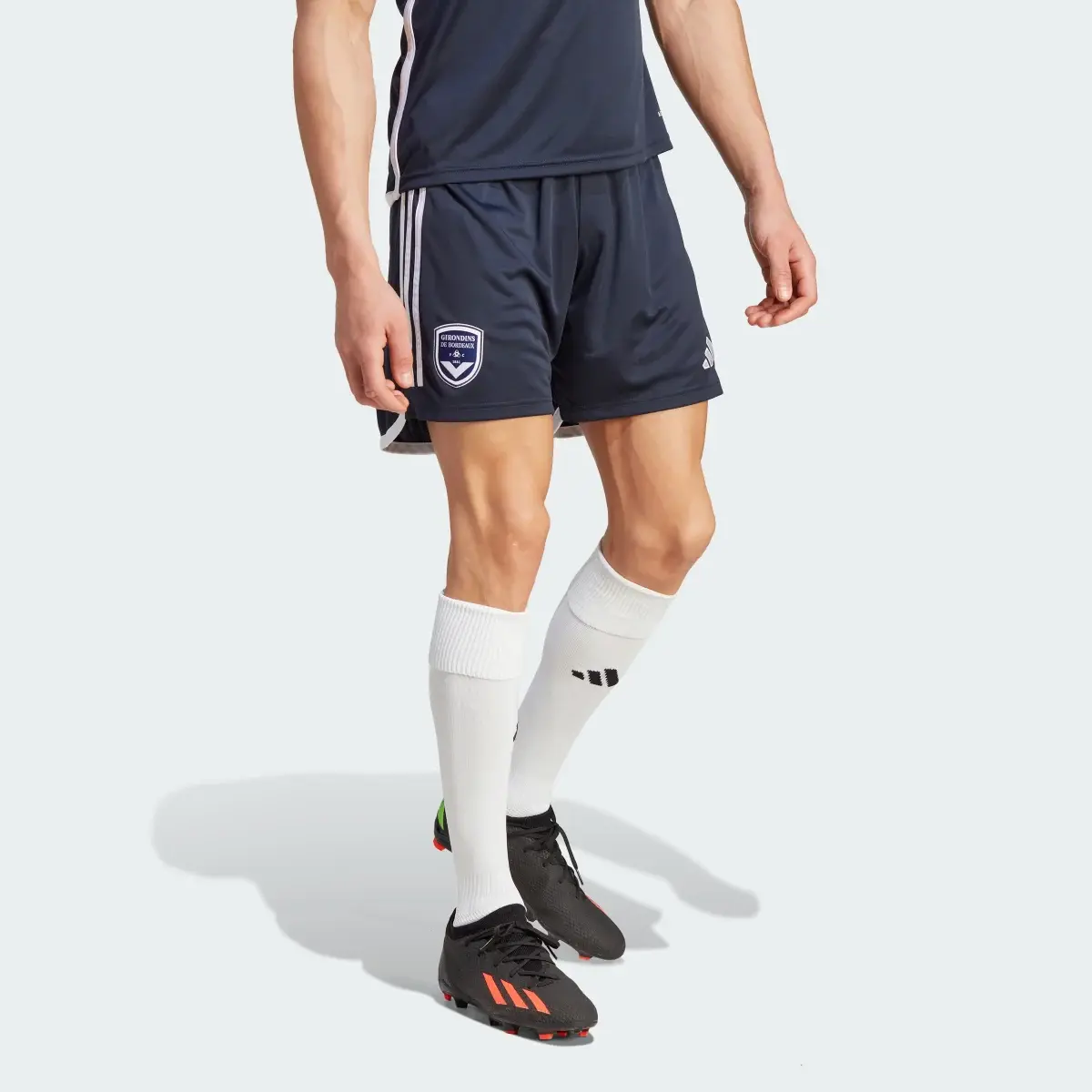 Adidas Girondins de Bordeaux 23/24 Home Shorts. 1