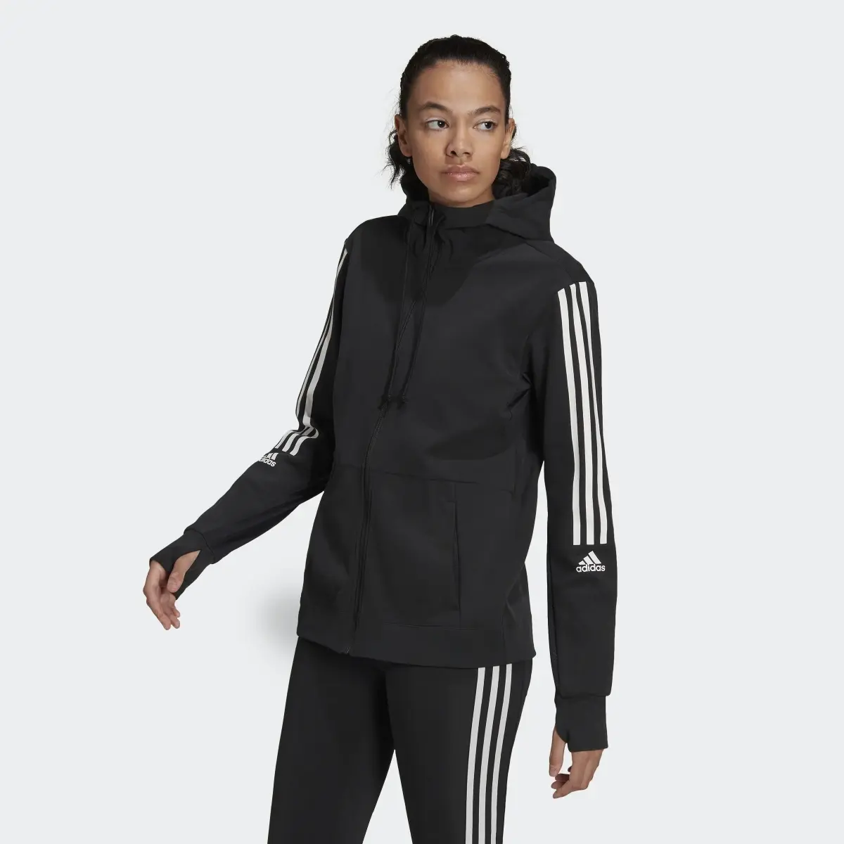 Adidas AEROREADY Made for Kapuzenjacke. 2