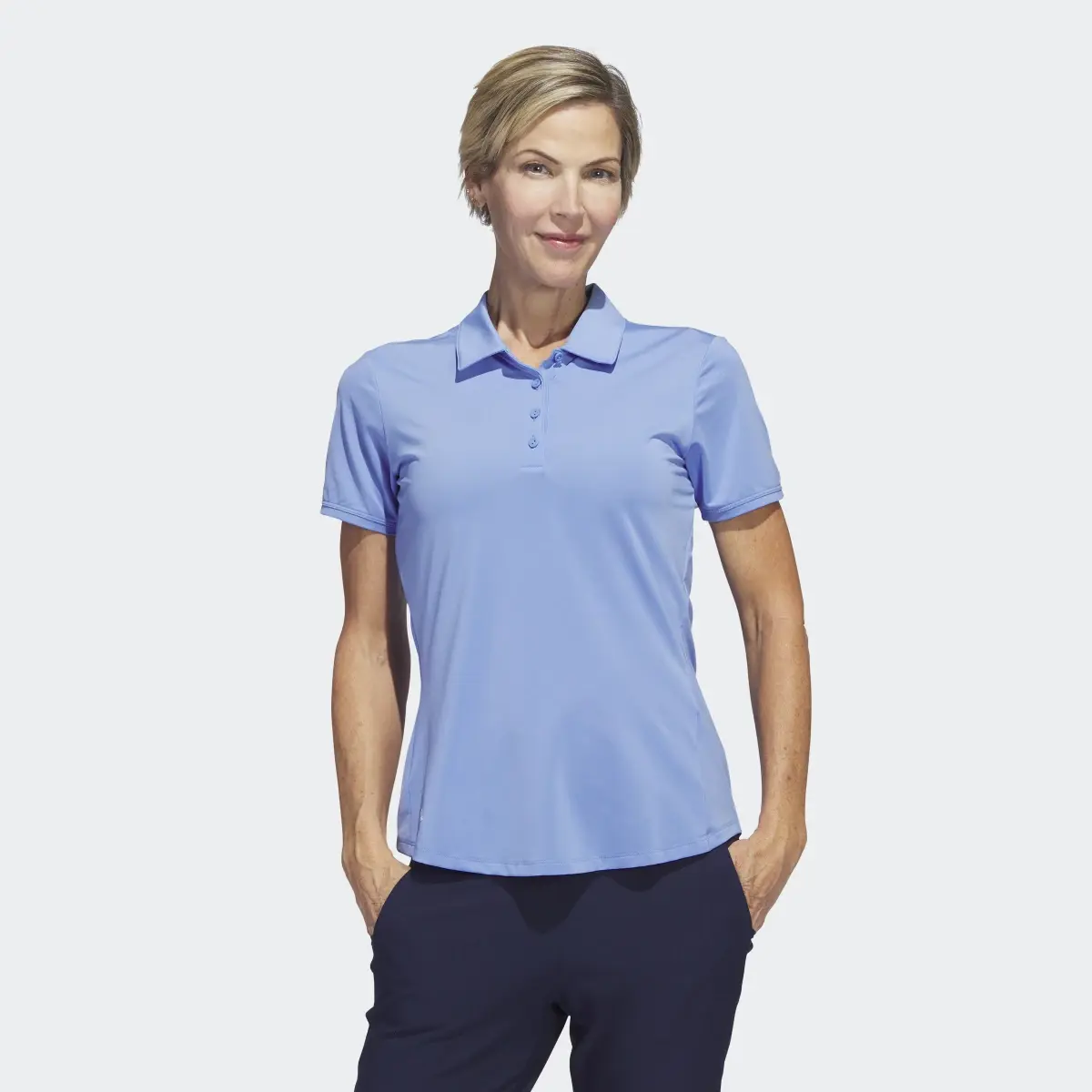 Adidas Ultimate365 Solid Golf Polo Shirt. 2