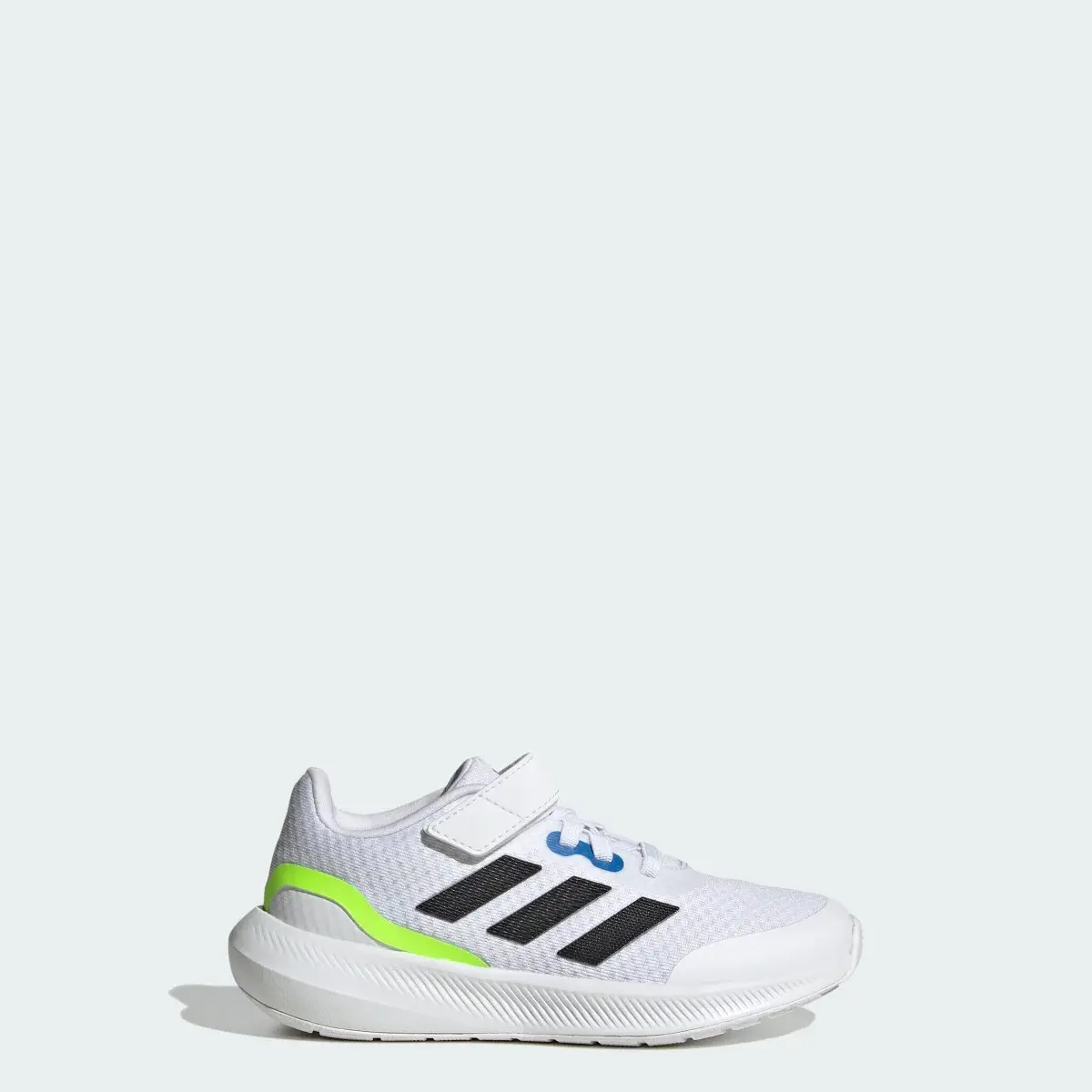 Adidas Chaussure à lacets élastiques et scratch RunFalcon 3.0. 1