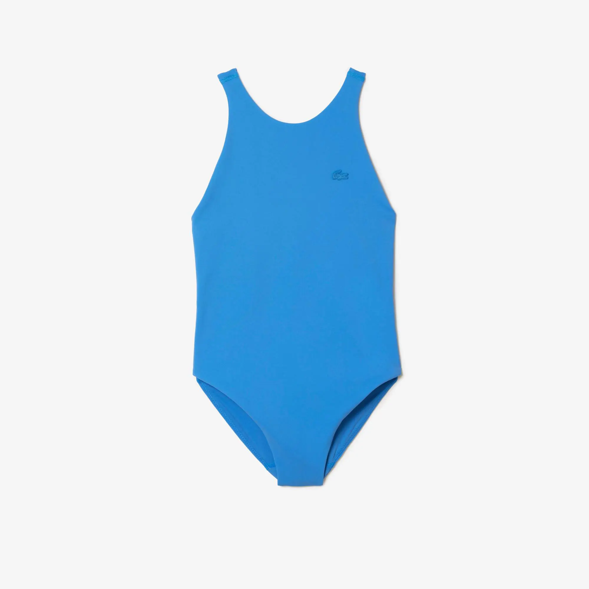 Lacoste Women’s Lacoste One-Piece Recycled Polyamide Swimsuit. 1