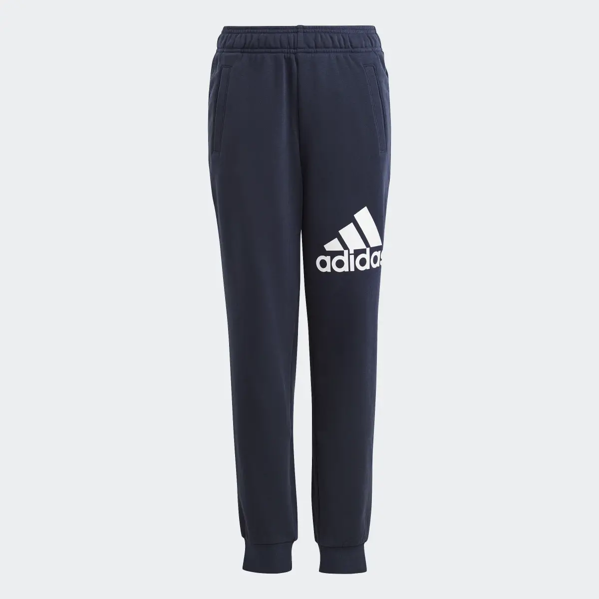 Adidas Essentials Regular Fit Big Logo Cotton Pants. 3