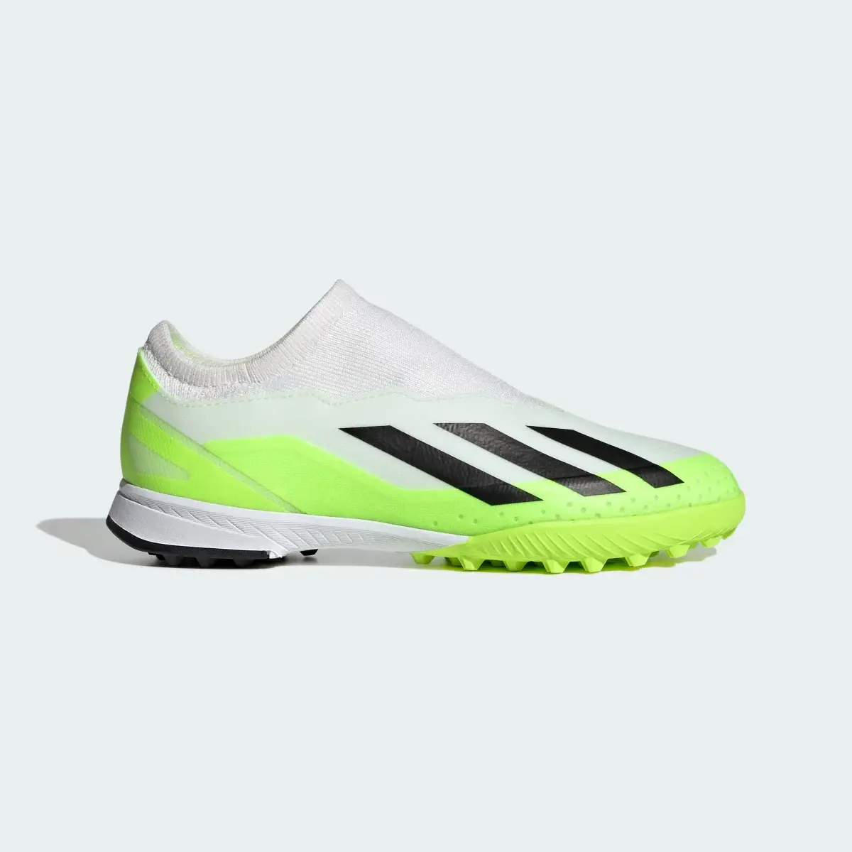 Adidas Zapatilla de fútbol X Crazyfast.3 Laceless moqueta. 2