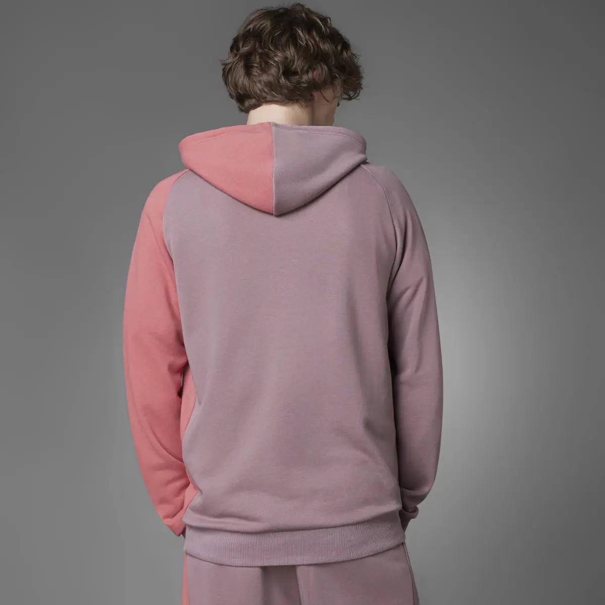 Adidas Colorblock French Terry Hoodie. 2