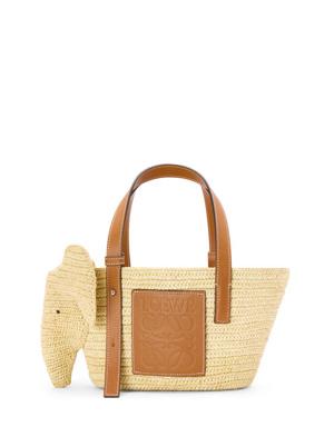 Elephant Basket Small Naturel Kadın Plaj Çantası