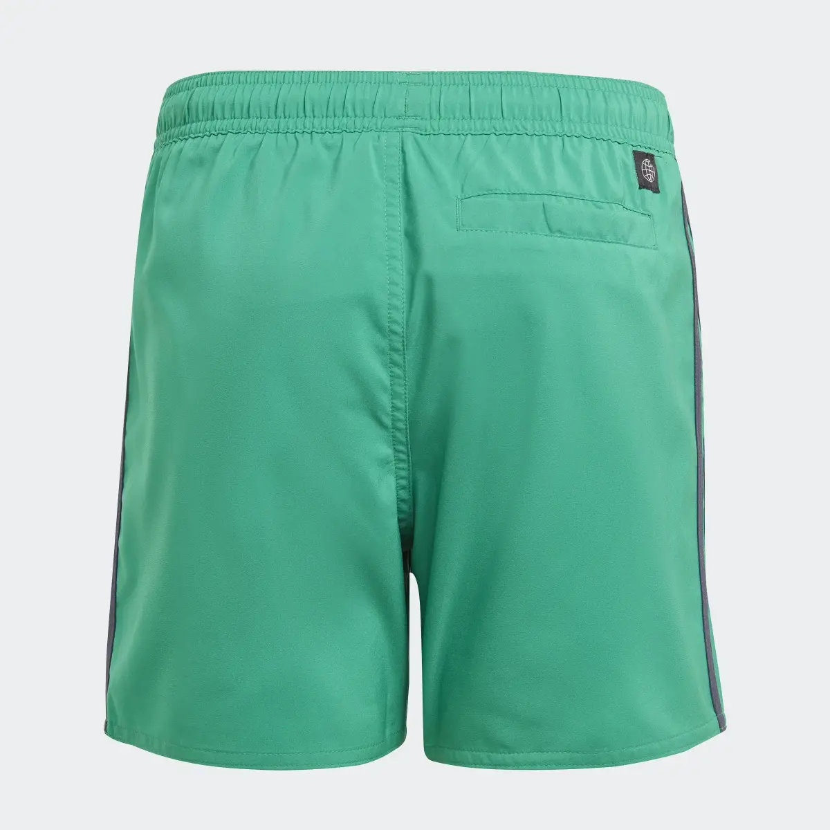 Adidas 3-Stripes Swim Shorts. 2