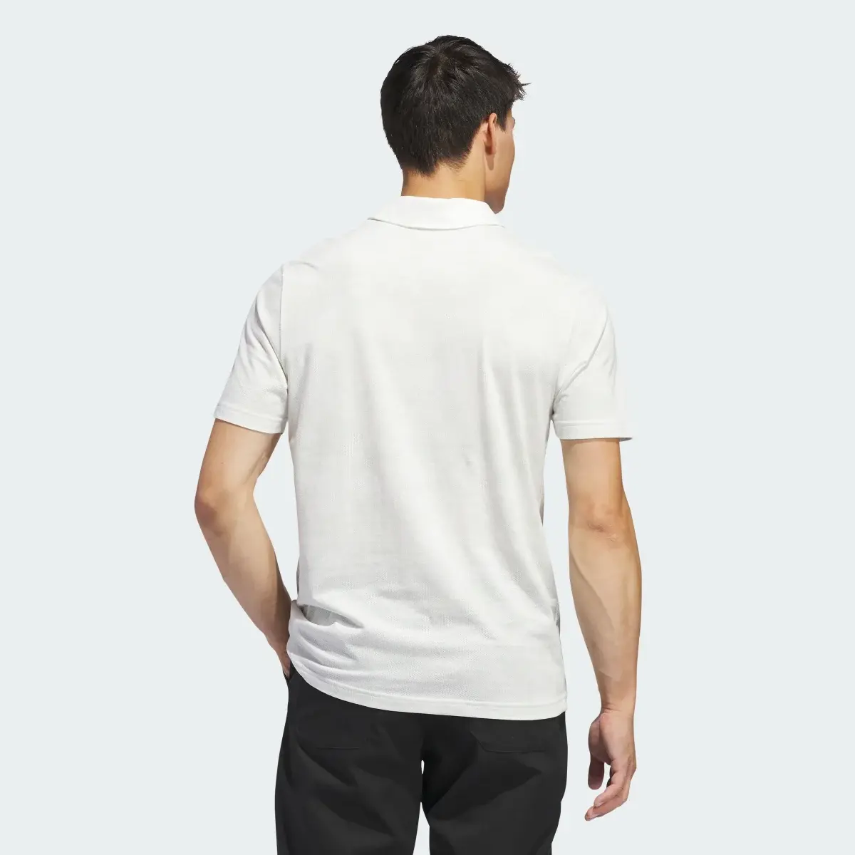 Adidas Go-To Printed Mesh Polo Shirt. 3