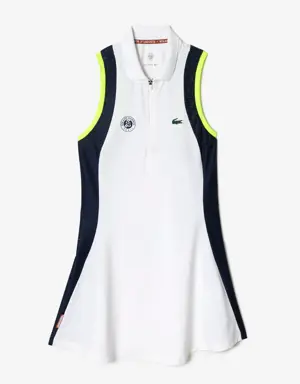 Vestido de mujer Lacoste Sport Roland Garros Edition sin mangas