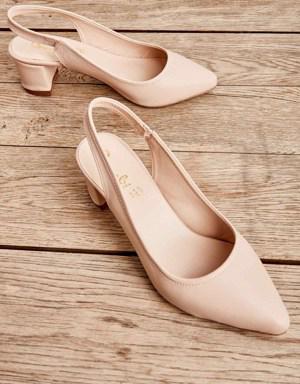 Pudra Kadın Klasik Topuklu Ayakkabı K01503721009