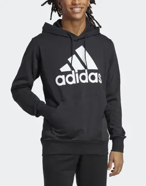 Adidas Essentials Logo Kapüşonlu Üst