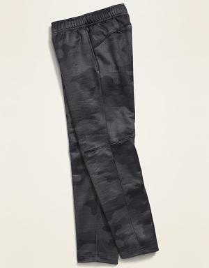 Go-Dry French Terry Track Pants For Boys black