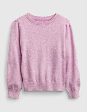 Gap Kids Crewneck Sweater purple