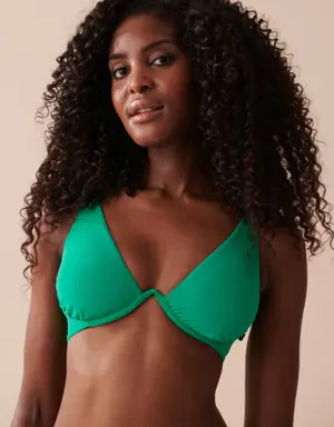 EMERALD Plunge Bikini Top