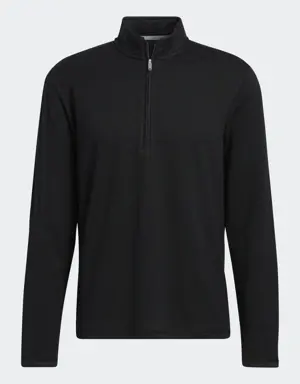 Adidas 3-Stripes Quarter-Zip Pullover