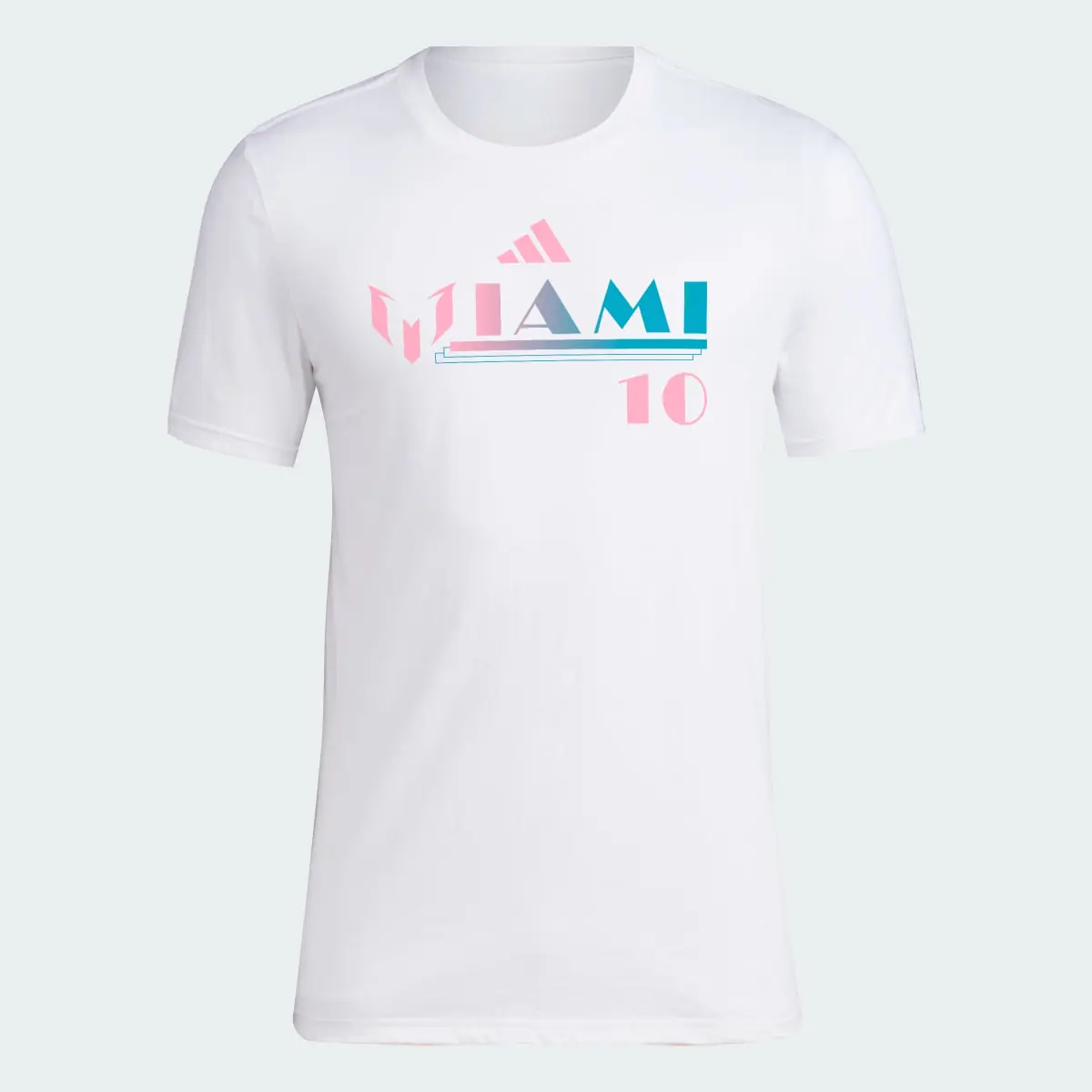 Adidas "M"IAMI Graphic Tee. 1