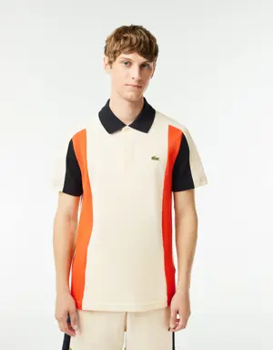 Lacoste Cotton Piqué Colourblock Polo Shirt