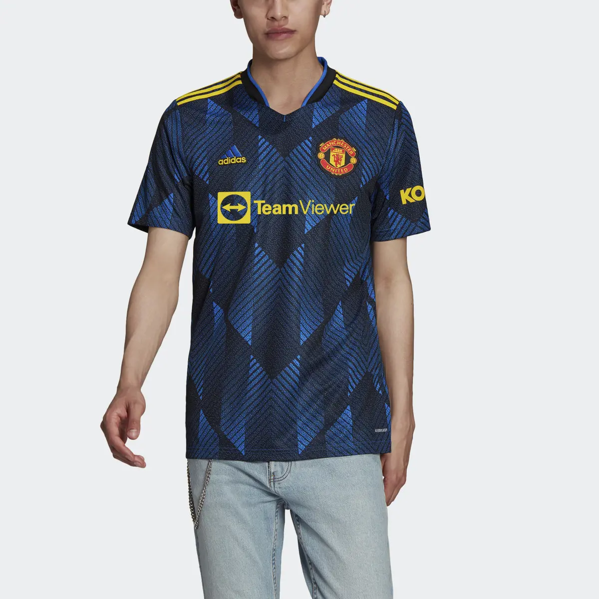 Adidas Camiseta tercera equipación Manchester United 21/22. 1