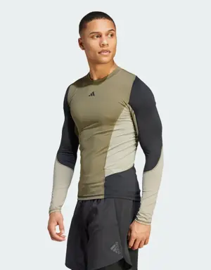 Techfit Colorblock Training Long Sleeve Tee