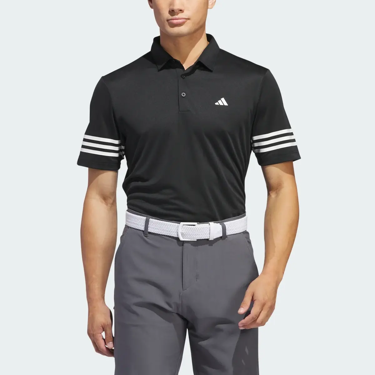 Adidas Playera Polo 3 Franjas. 1