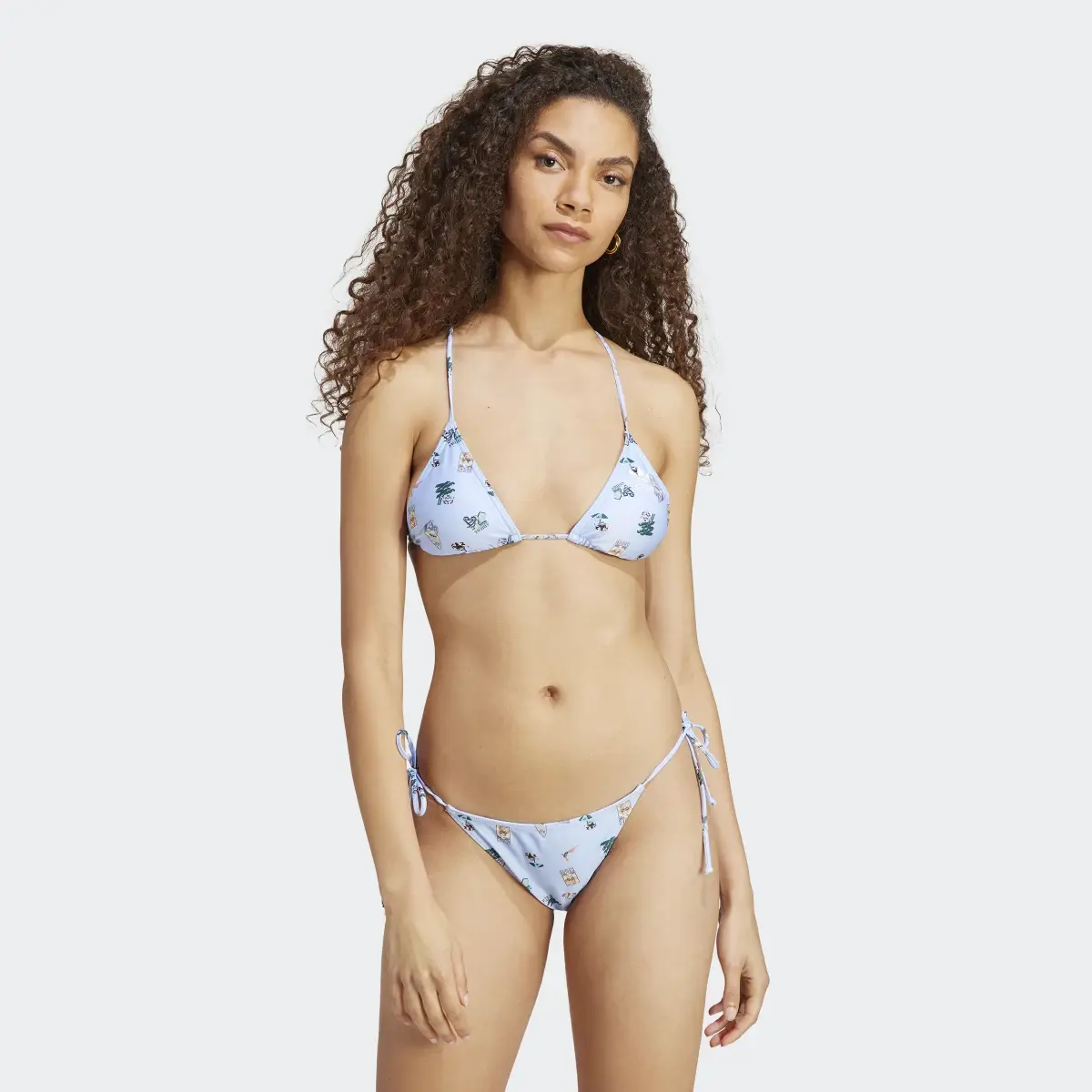 Adidas Originals Coney Island Cool Allover Print Bikini. 2