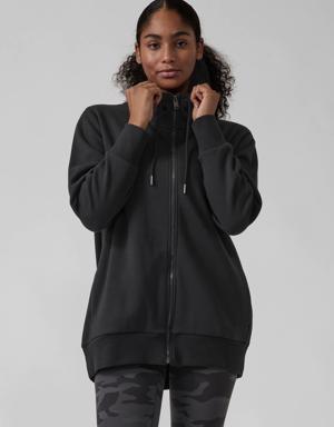 Cozy Karma Full Zip Hoodie black