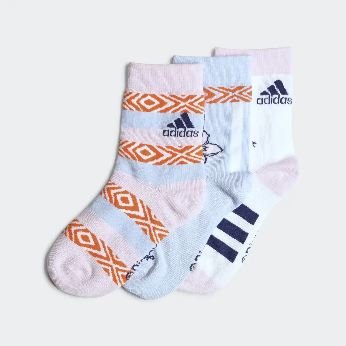 Adidas Disney Moana Socks 3 Pairs. 2