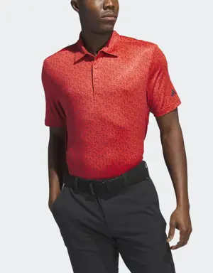 Adidas Ultimate365 Allover Print Golf Polo Shirt