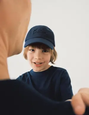  KIDS/ Embroidered cotton cap
