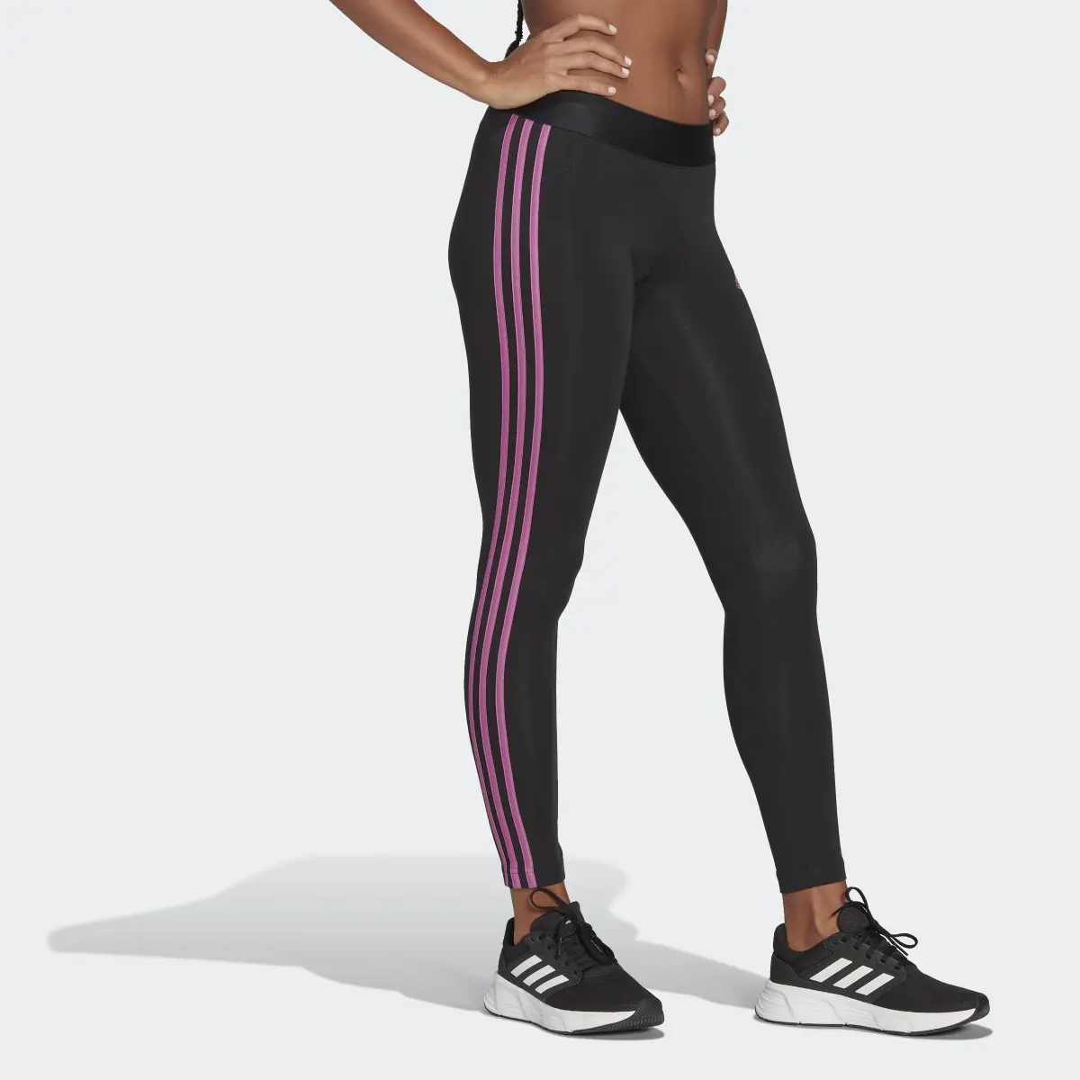 Adidas LOUNGEWEAR Essentials 3-Stripes Leggings. 3