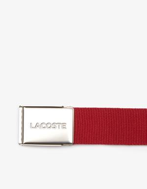 Lacoste L.12.12 Concept Erkek Kırmızı Kemer. 3 Lacoste L.12.12 Concept Erkek Kırmızı Kemer. 3